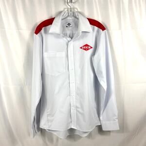 2x Orkin Pest Control S Long Sleeve Button Up Work Shirt